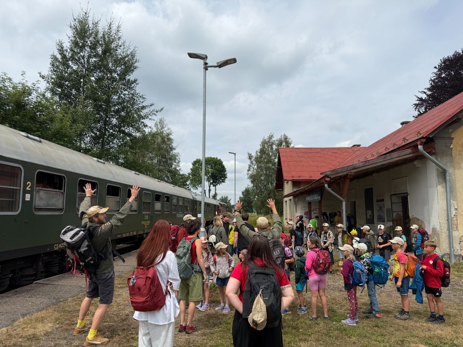 Cesta na tábor — fotka 1