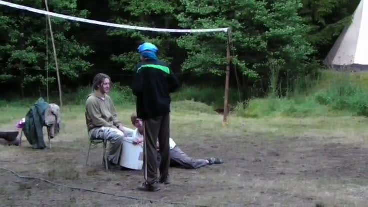 Zeleny barevny vecer