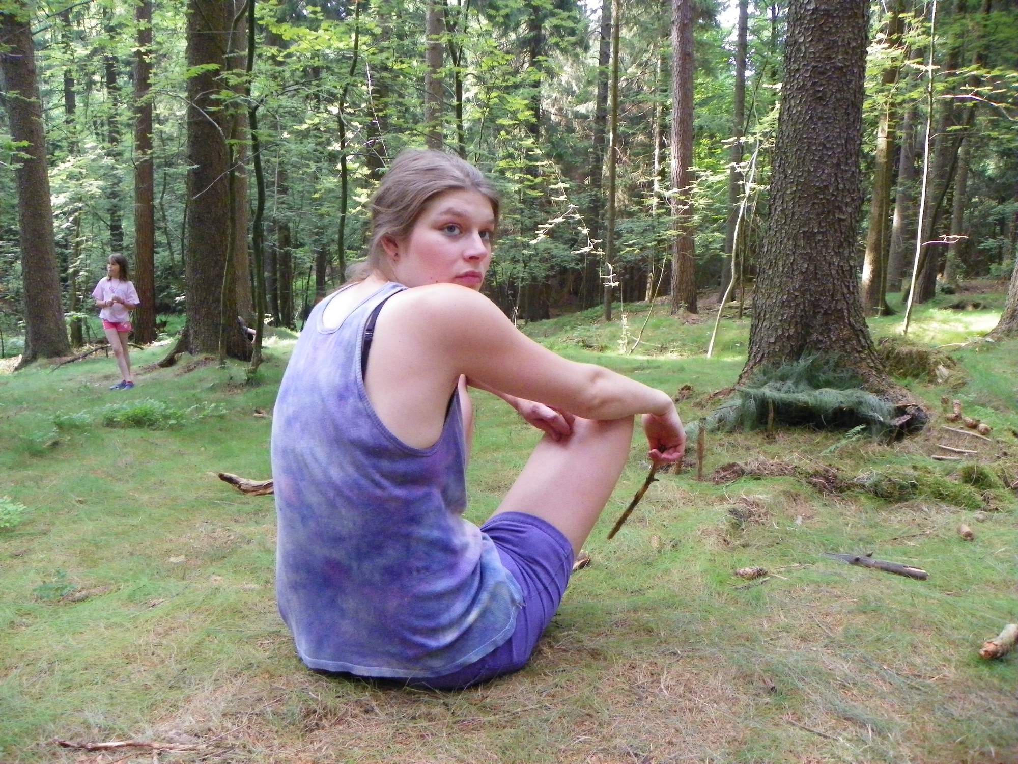 Jednicky v lese 0358